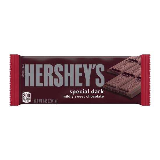 Order Hershey's Special Dark Mildly Sweet Chocolate Candy Bar, 1.45 OZ food online from Cvs store, DOVER on bringmethat.com