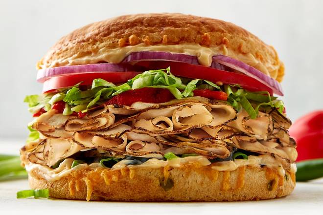 Order Fiesta-Style Sandwich food online from Schlotzsky's store, Lexington-Fayette on bringmethat.com