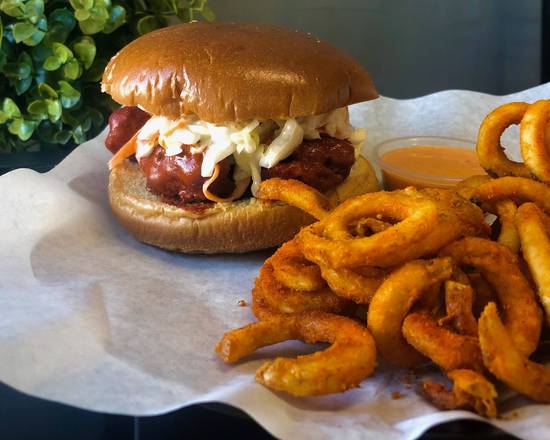 Order Hot chicken sandwich food online from Quickly Boba store, Los Angeles on bringmethat.com