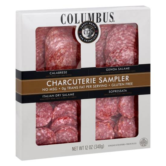 Order Columbus Charcuterie Sampler 12oz food online from Everyday Needs by Gopuff store, Stockton on bringmethat.com