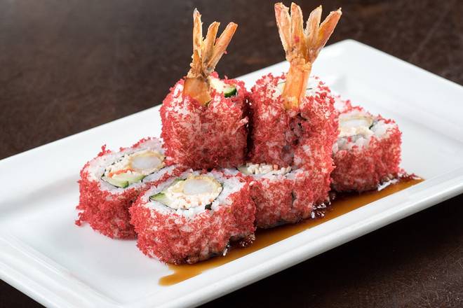Order CRUNCHY SHRIMP TEMPURA ROLL food online from RA Sushi Bar store, Las Vegas on bringmethat.com
