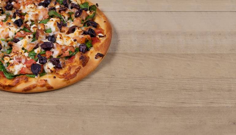 Order 9" Small Greek Pizza food online from Amato's store, Portland on bringmethat.com