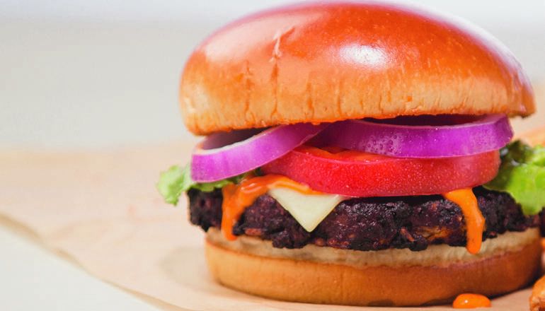 Order Black Bean Burger food online from Wing Zone store, Lexington on bringmethat.com