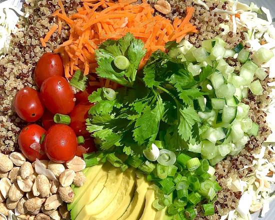 Order Quinoa bowl Asian Style with Sesame Dressing  food online from The Salad Bowl store, Oakland on bringmethat.com
