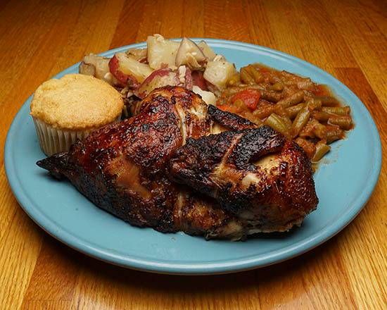 Order Full Slab of Hickory Smoked BBQ Ribs food online from Hickory Roasters store, Rolling Meadows on bringmethat.com