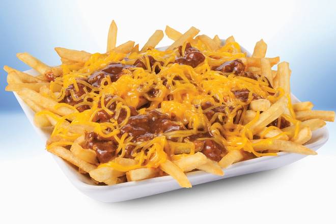 Order Chili Cheese Fries food online from Baker Drive-Thru store, San Bernardino on bringmethat.com