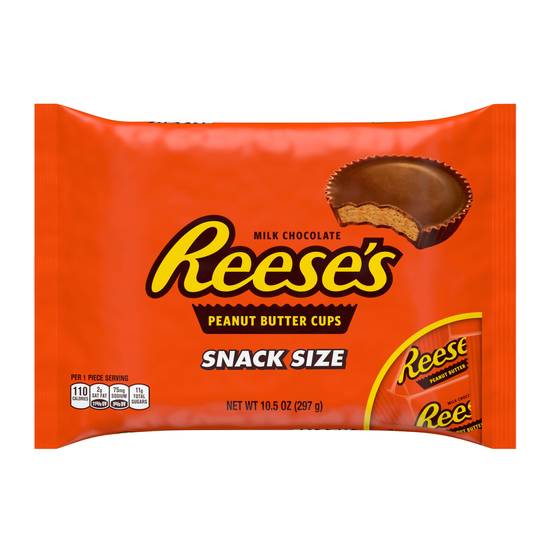 Order Reese's Milk Chocolate Peanut Butter Snack Size Cups Candy, 10.5 OZ food online from Cvs store, LINCOLN on bringmethat.com