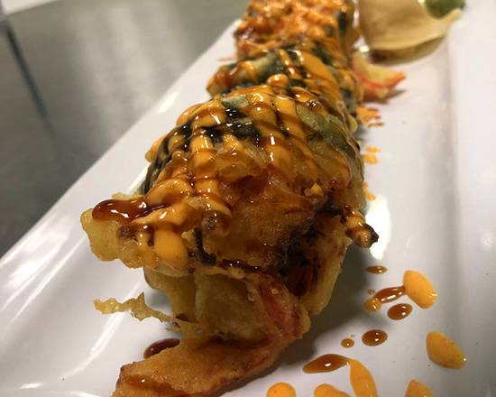 Order Weather Roll Tempura Deep Fried food online from Little Tokyo 京都 store, Altoona on bringmethat.com
