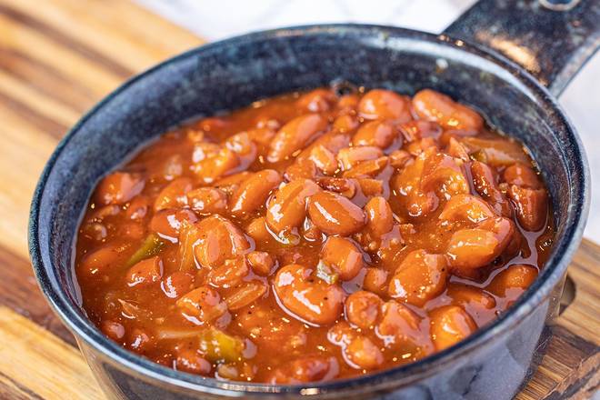 Order Baked Beans food online from Ember Smoked Bbq store, Fayetteville on bringmethat.com