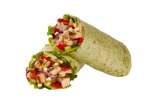 Order Mediterranean Chicken Wrap food online from Togos Eatery store, Santa Clara on bringmethat.com