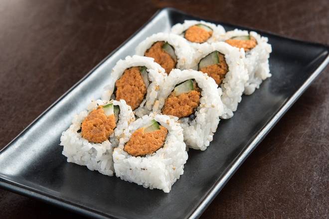 Order SPICY TUNA ROLL* food online from Ikura Sushi Lounge store, Coral Gables on bringmethat.com