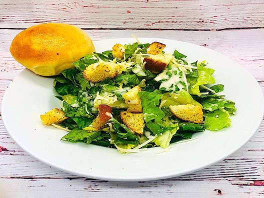 Order Caesar Salad  food online from Selma Chicago Pizzeria store, Rancho Santa Margarita on bringmethat.com