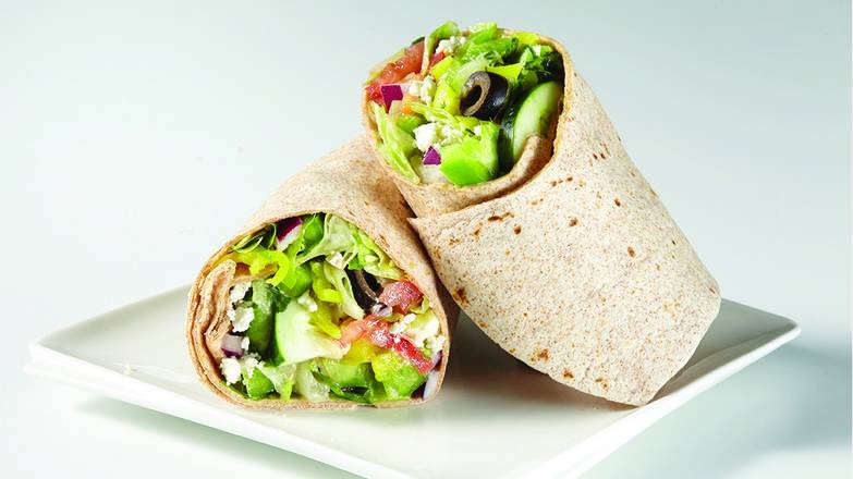 Order Greek Wrap food online from Dangelo Grilled Sandwiches store, Auburn on bringmethat.com