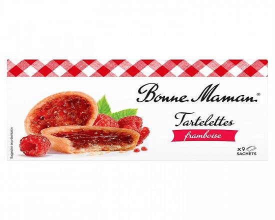 Tartelette framboise Bonne Maman 135 gr