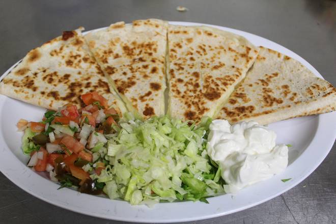Order Cheese Quesadillas food online from Cousins Pizza Pub store, ROSELLE on bringmethat.com