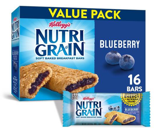 Order Nutri Gran Blueberry Box 16 Bars   food online from Fresko Market store, Miami on bringmethat.com