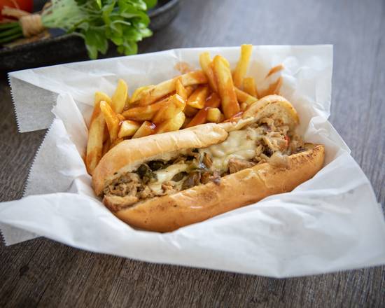 Order Philly Chicken Sandwich food online from Harold's Fish&Chicken store, Memphis on bringmethat.com