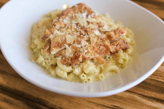 Order Green Chile Mac food online from Kerbey Lane Cafe store, Austin on bringmethat.com