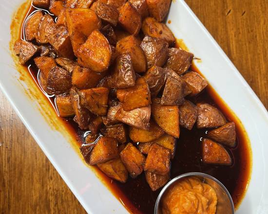 Order Patatas Bravas food online from La Celia Latin Kitchen store, Chicago on bringmethat.com