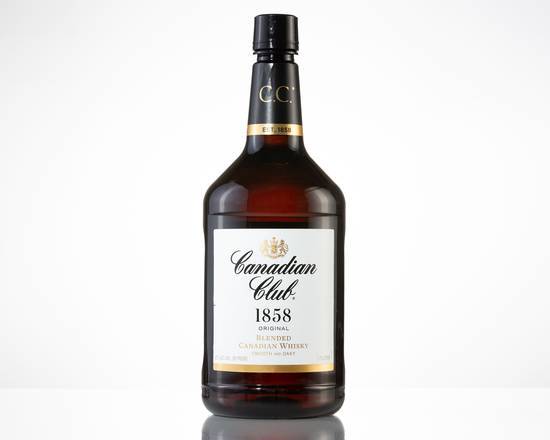 Order Canadian Club, 1.75L whiskey (40.0% ABV) food online from Golden Ox Liquors store, Saint Augustine on bringmethat.com