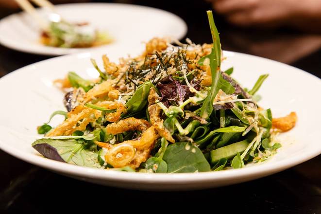 Order Salmon Skin Salad food online from Las Vegas Sushi store, Fort Lee on bringmethat.com