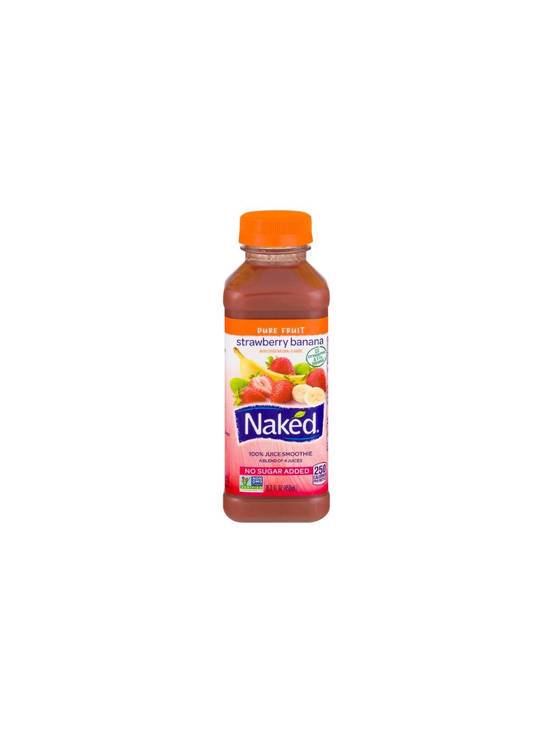 Order Naked Juice Stawberry Banana 15.2 OZ food online from Chevron Extramile store, W Sacramento on bringmethat.com
