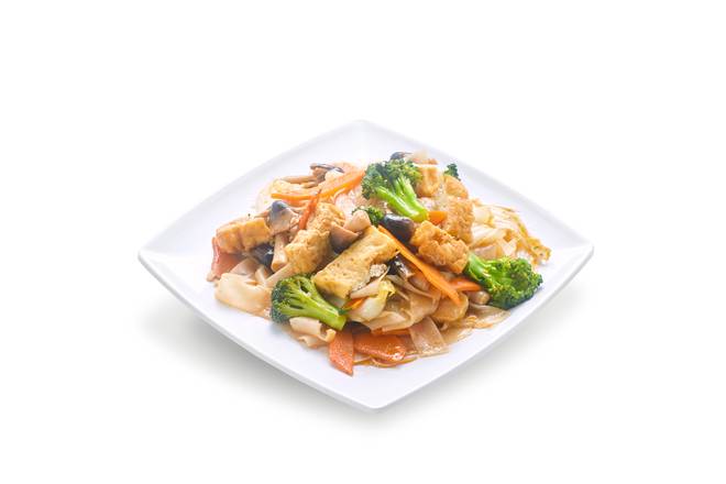 Order Vegetarian Stir Fried Rice Noodle (HuTieu Xao Chay) food online from Pho Hai Duong store, Annandale on bringmethat.com