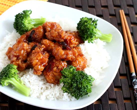 Order General Chicken food online from Rising Sun Chinese store, Lake Forest on bringmethat.com