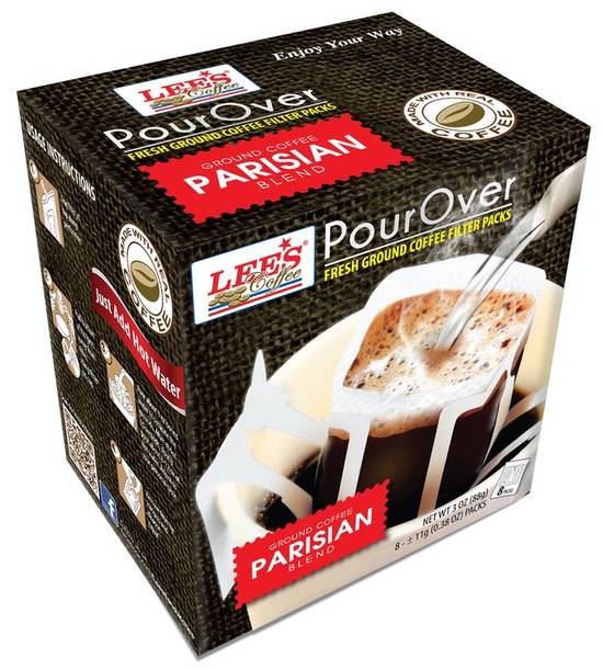 Order Cafe Pour Over Parisian 8Pks food online from Lee's Sandwiches store, Alhambra on bringmethat.com