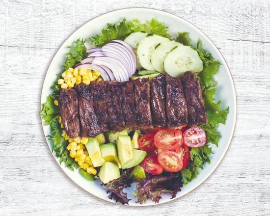 Order Ensalada De Churrasquito food online from Noches De Colombia store, Fairview on bringmethat.com