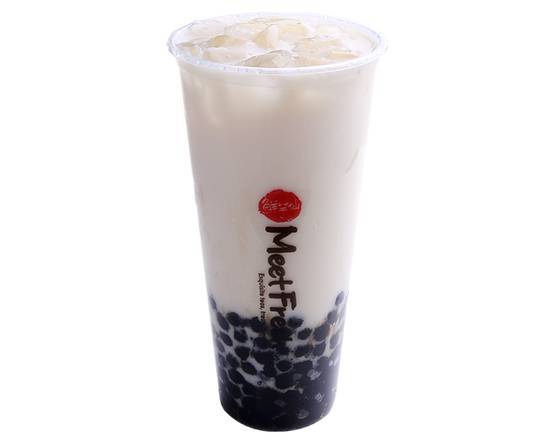Order Boba Fresh Milk Green Tea food online from Meet Fresh store, San Mateo on bringmethat.com