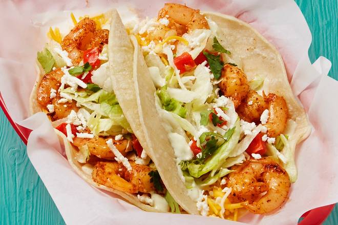 Order Grilled Shrimp Taco food online from Fuzzy's Taco Shop store, Beaumont on bringmethat.com