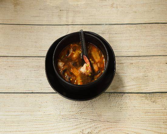 Soupe de crevettes à la citronnelle