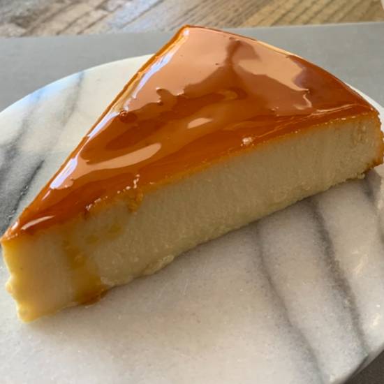 Order Flan-Made From Scatch food online from Que Ricos! store, San Fernando on bringmethat.com