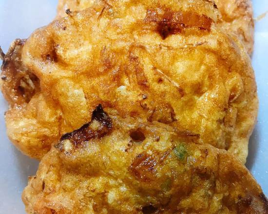 Order Roast pork Egg Foo Young food online from New Golden House store, Philadelphia on bringmethat.com