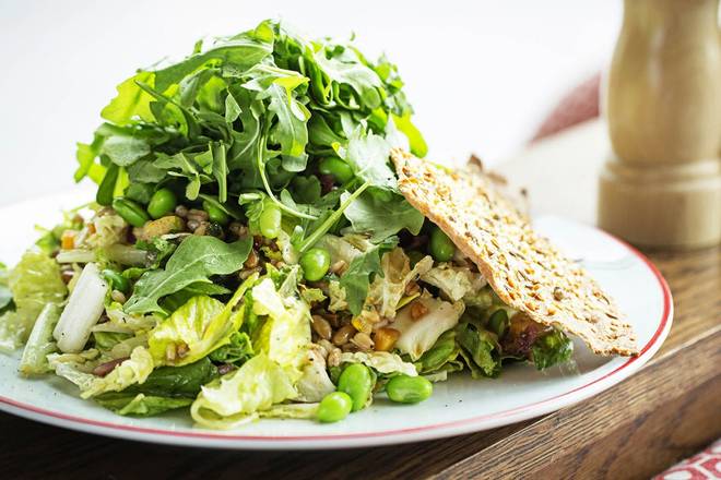 Order Farro Arugula Salad food online from Founding Farmers Tysons store, Providence on bringmethat.com