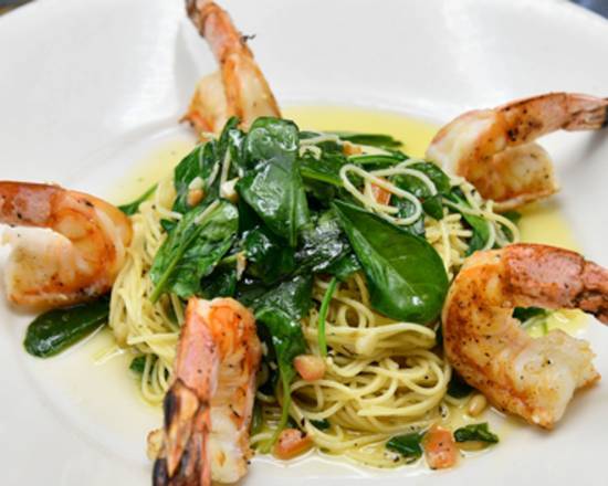 Order Shrimp Scampi Capellini food online from Morton The Steakhouse store, Orlando on bringmethat.com