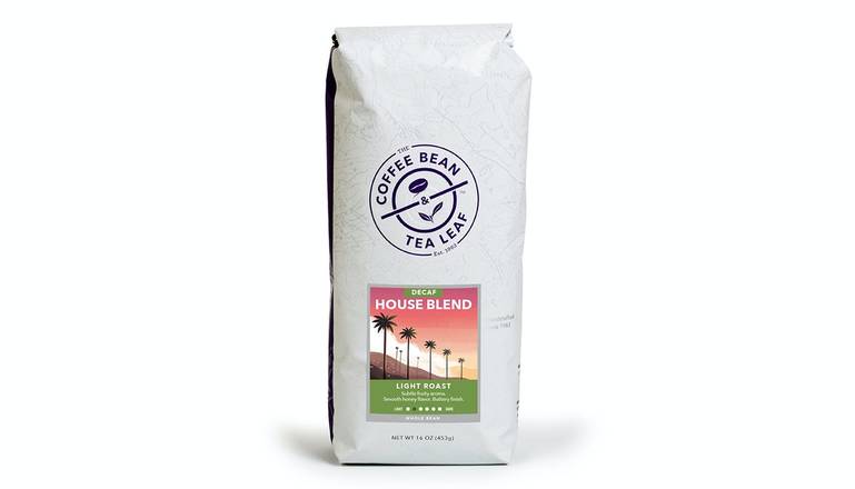 Order Retail Coffee|Decaf House Blend Coffee food online from The Coffee Bean & Tea Leaf store, Seal Beach on bringmethat.com