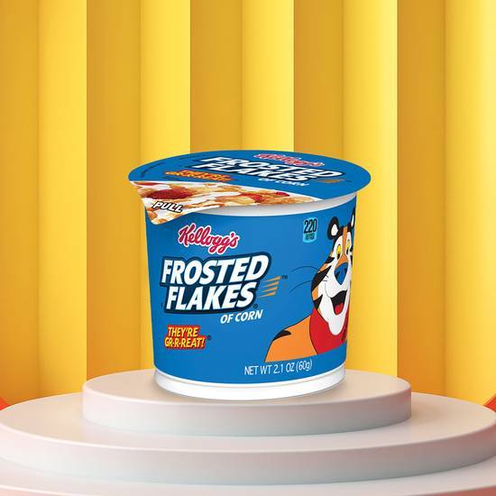 Order Frosted Flakes Cereal Cup 1.7oz food online from Treat Fleet store, Anaheim on bringmethat.com