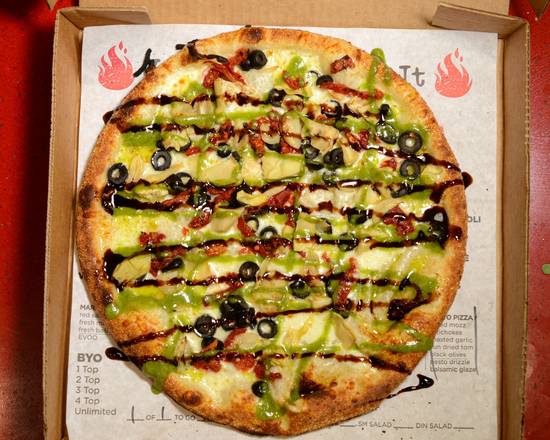 Order Pesto Pizza food online from Fired Up Pizza West store, Loxahatchee on bringmethat.com