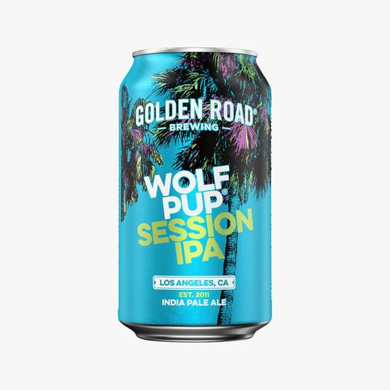 Order Golden Road Wolf Pup Session IPA food online from Santa Monica Liquor store, Santa Monica on bringmethat.com