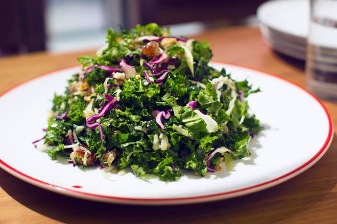 Order Purple & Black Kale Salad food online from Founding Farmers DC store, Washington on bringmethat.com