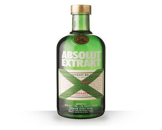 ABSOLUT EXTRAKT CARDAMOM 70CL