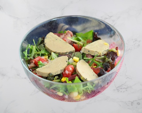 Salade médaillon de fois gras