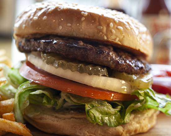 Order Hamburger food online from Tacos Plus store, Los Angeles on bringmethat.com