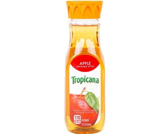 Order Tropicana Apple Juice 12oz food online from Fresko Market store, Miami on bringmethat.com