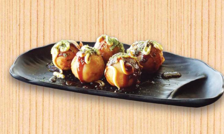 Order 23. Octopus Balls food online from Ajisen Ramen store, Temple City on bringmethat.com