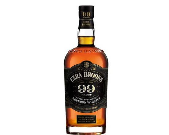 Order Ezra Brooks 99 PF KY Straight Bourbon Whiskey 750ml(49.5% ABV) food online from Golden Ox Liquors store, Saint Augustine on bringmethat.com
