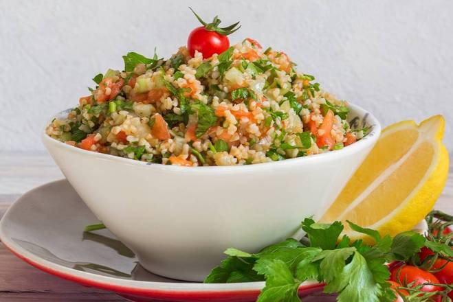Order Tabouli food online from The Kebab Kitchen store, Irving on bringmethat.com