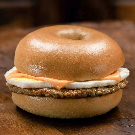 Order Breakfast Bagel food online from Old School Bagel Cafe store, Oklahoma City on bringmethat.com
